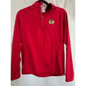Blackhawks Men's Quarter Zip Size Small